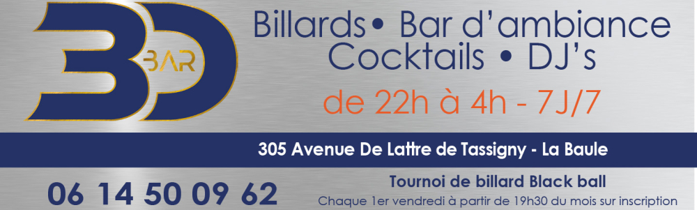 Le 3D bar
